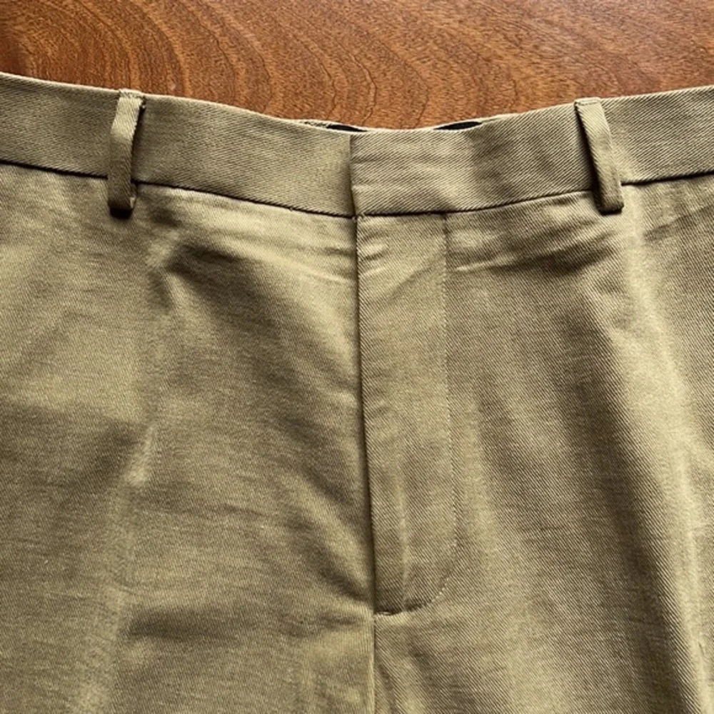 Banana Republic-Cotton Twill Dress Pants